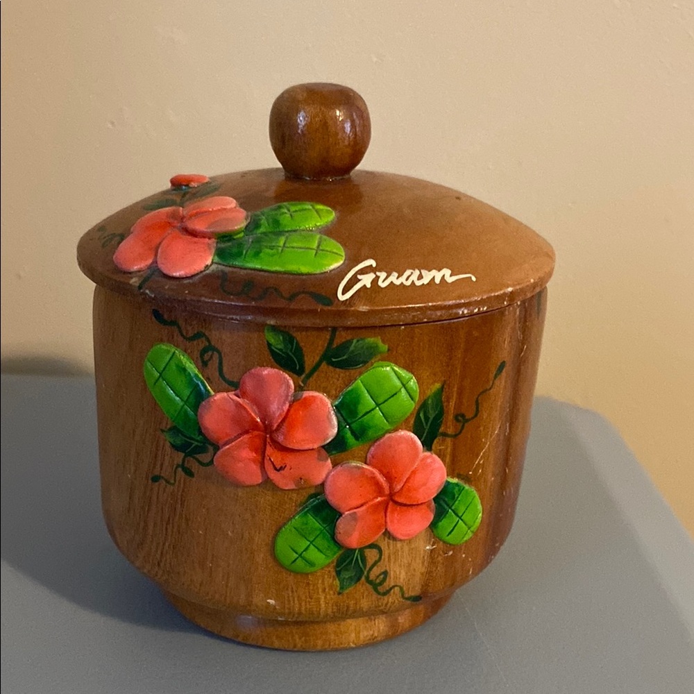 Handcrafted Vintage Floral Coaster Set